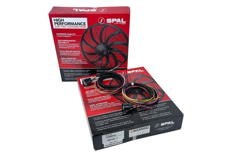 CSF Motorsport Radiator with Shroud - 14in SPAL Brushless Fans - Harnesses - Image 3