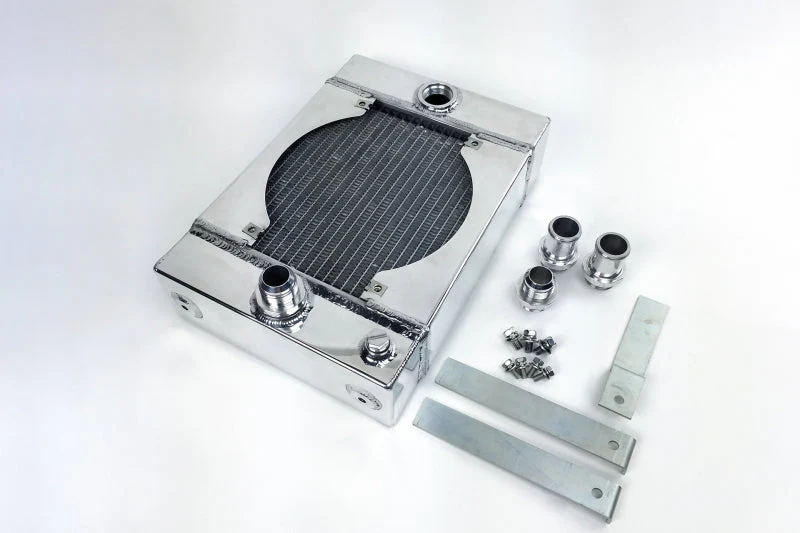 CSF Universal Drag Race / Tuck Radiator w/9in Spal Fan - 10.5in H x 10in L x 3.6in W - Image 5