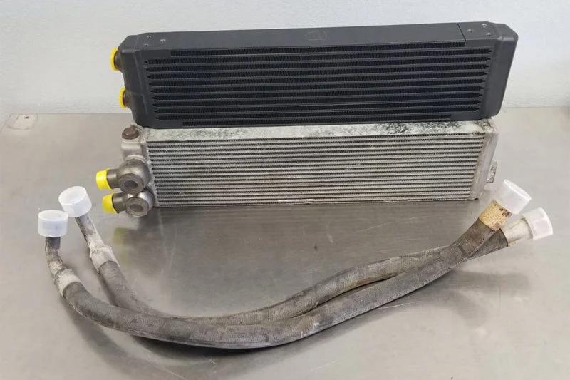 CSF Universal Dual-Pass Oil Cooler (RS Style) - M22 x 1.5 - 24in L x 5.75in H x 2.16in W - Image 10