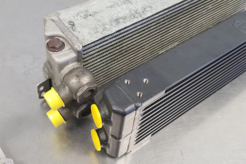 CSF Universal Dual-Pass Oil Cooler (RS Style) - M22 x 1.5 - 24in L x 5.75in H x 2.16in W - Image 14