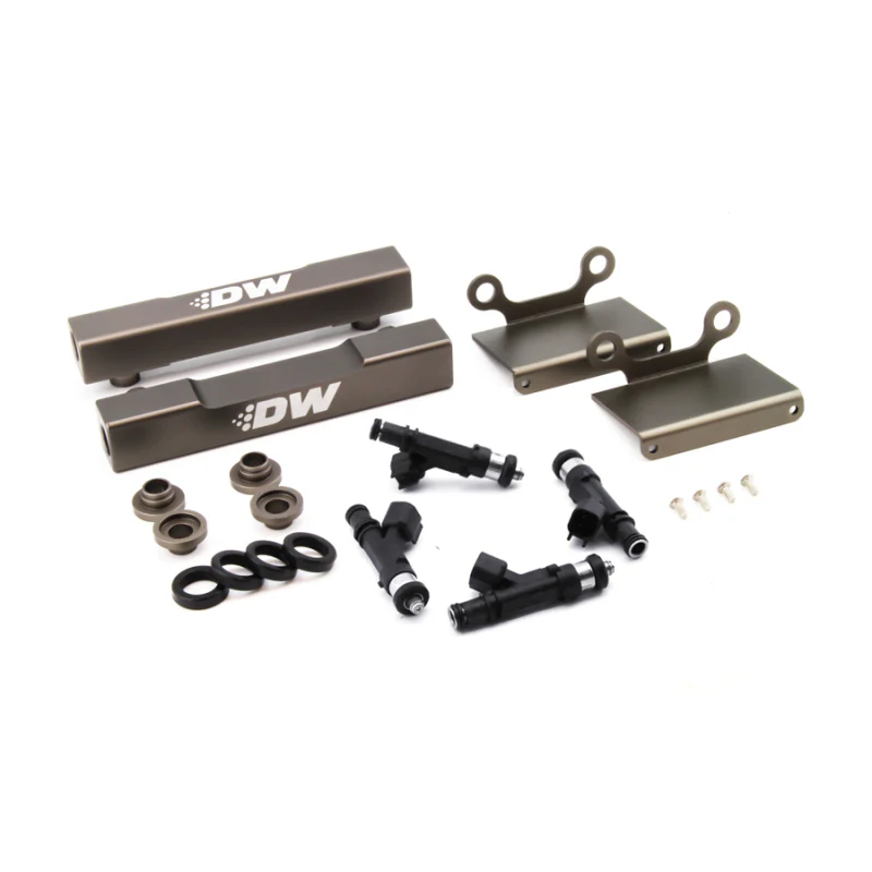 DeatschWerks 04-06 Subaru STI/LGT Side Feed to Top Feed Fuel Rail Conv Kit w/ 1000cc Injectors - Image 4