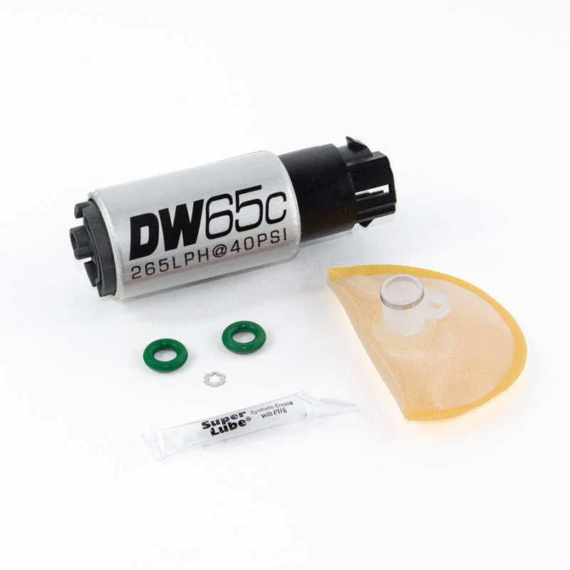 DeatschWerks 265 LPH Compact In-Tank Fuel Pump w/ 08-12 WRX/ 08-15 STi / 05-09 LGT Set Up Ki - Image 2