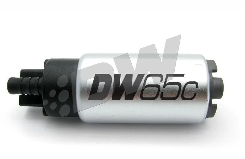 DeatschWerks 265 LPH DW65C Series Compact Fuel Pump w/ Mounting Clips - Image 3