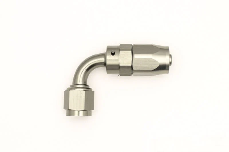 DeatschWerks 6AN Female Swivel 90-Degree Hose End CPE - Image 2