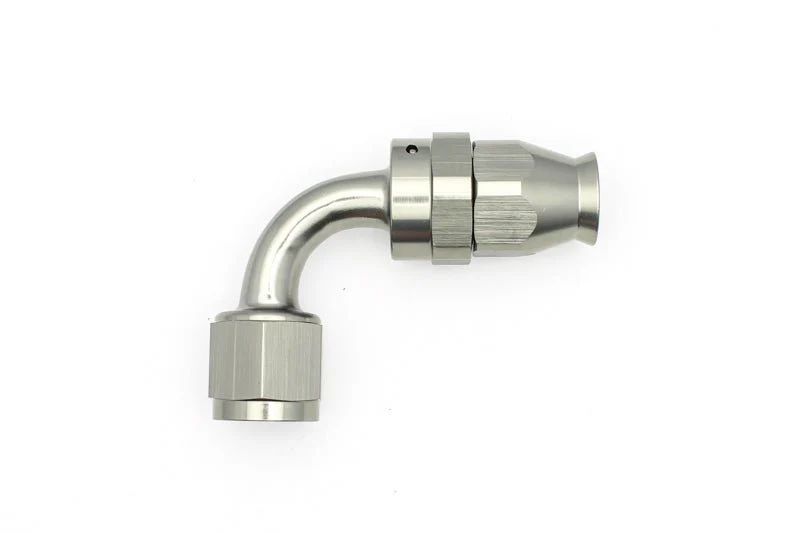 DeatschWerks 8AN Female Swivel 90-Degree Hose End PTFE (Incl. 1 Olive Insert) - Image 2