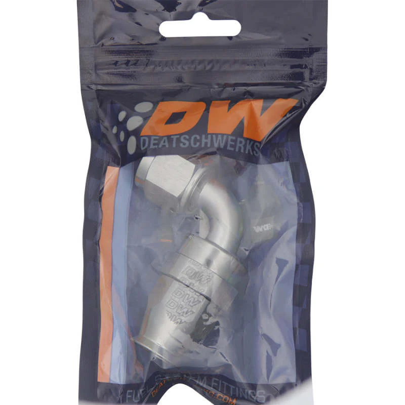 DeatschWerks 8AN Female Swivel 90-Degree Hose End PTFE (Incl. 1 Olive Insert) - Image 4