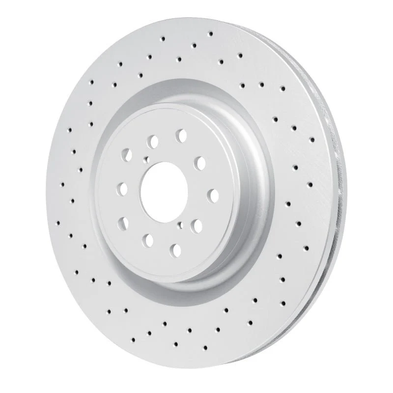 DFC 18-21 Subaru WRX STI Front Drilled Hi-Carbon Alloy Geomet Coated Rotor - Image 5