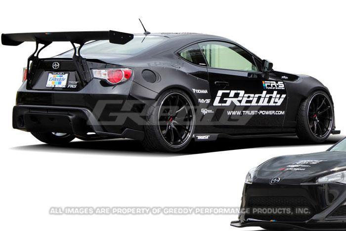 GReddy X Rocket Bunny Rear Over-Fender & Rear Bumper Trim (2 pcs) - Image 2