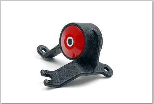 Innovative 02-11 Civic Si / 02-06 Acura RSX K-Series Black Steel 85A Bushing Front Mount / K-Series - Image 2