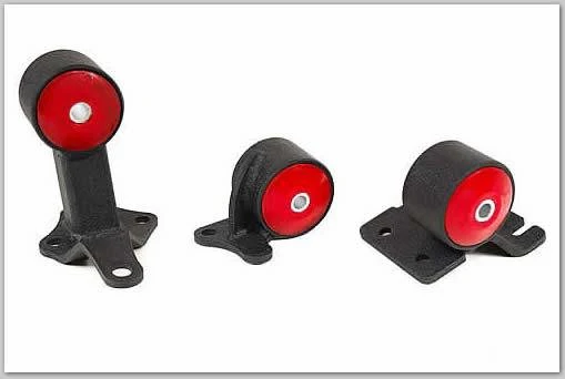 Innovative 88-91 Civic B-Series Black Steel Mounts 75A Bushings (Cable) - Image 2