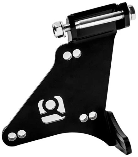 Innovative N/A H-Series Black Steel H22 Alternator Relocation Bracket - Image 2