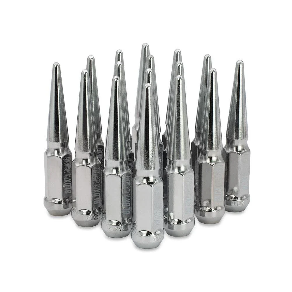 BLOX Racing Original Chrome Spiked Forged Lug Nut - Image 2