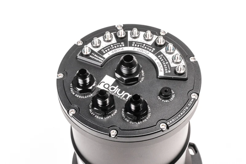 Radium Multi-Pump Fuel Surge Tank Fits Walbro F90000267/274/285 (Pumps Not Included) - Image 2