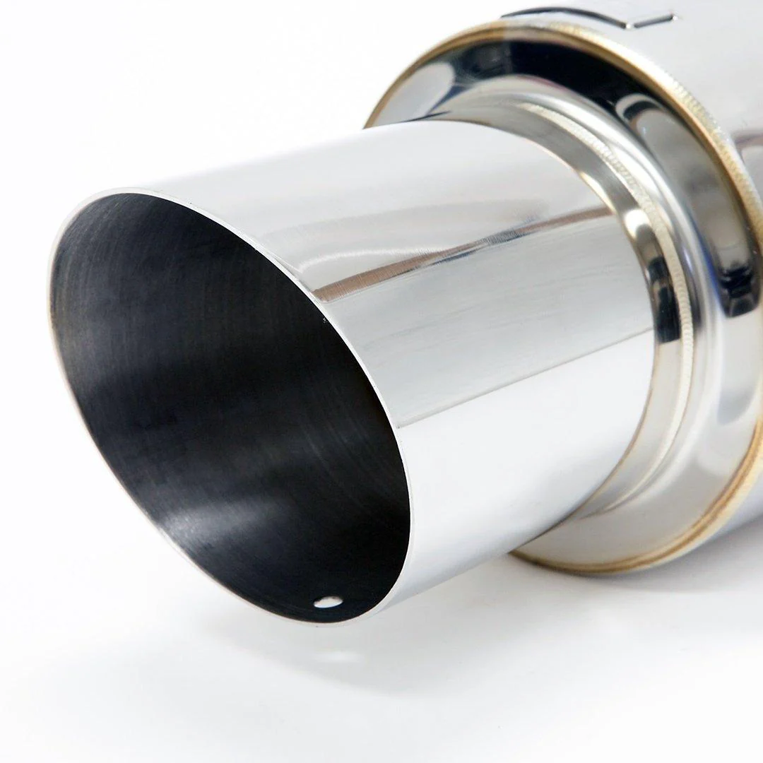 BLOX Racing Universal N1 Muffler - Angled Tip - Image 3