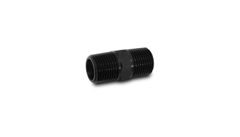 Vibrant 1/4in NPT x 1/4in NPT Straight Union Pipe Adapter Fitting - Aluminum - Image 5