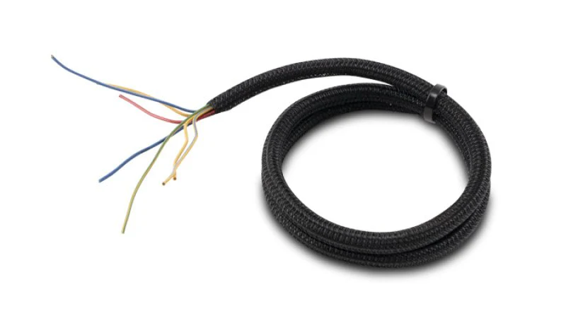 Vibrant 1.5in O.D. Flexible Split Sleeving (5 foot length) Black - Image 2