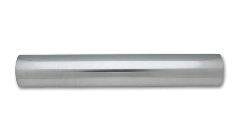 Vibrant 1.5in O.D. Universal Aluminum Tubing (18in long Straight Pipe) - Polished - Image 2
