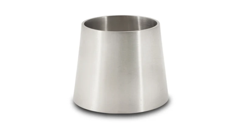 Vibrant 1.5in x 1in 304 Stainless Steel Straight Reducer - Image 2