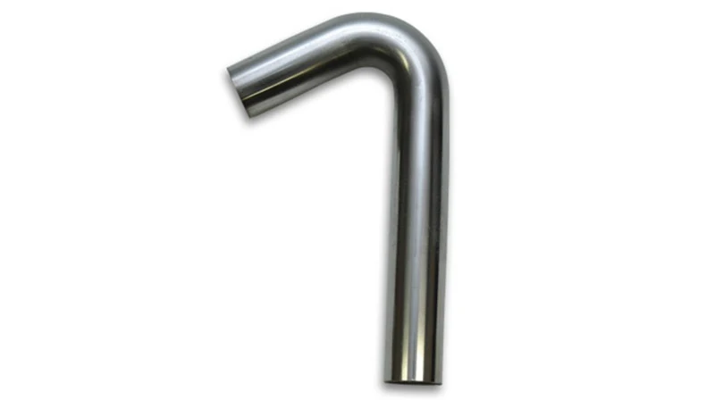 Vibrant 1.75in O.D. T304 SS 120 deg Mandrel Bend 4in x 12in leg lengths (1.75in Centerline Radius) - Image 2