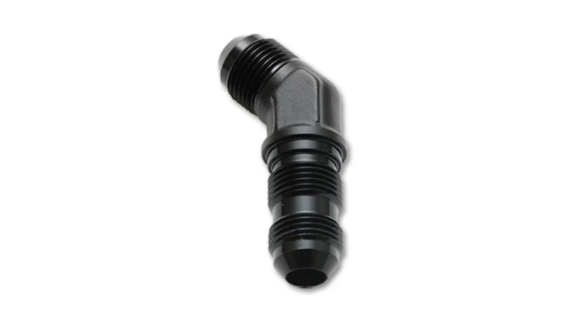 Vibrant -10AN Bulkhead Adapter 45 Degree Elbow Fitting - Anodized Black Only - Image 4