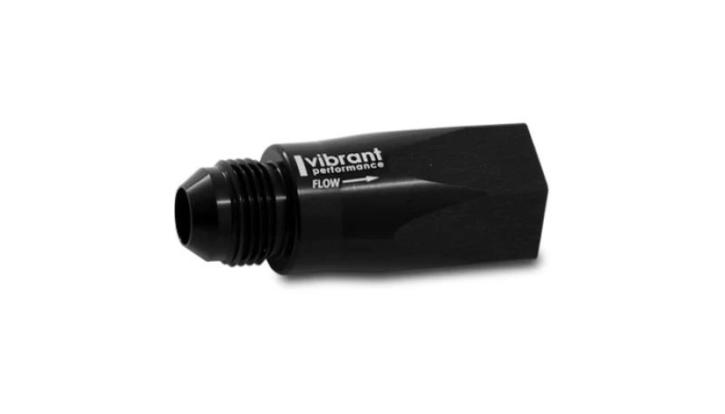 Vibrant -10AN Female to Male Inline Check Valve - Image 2
