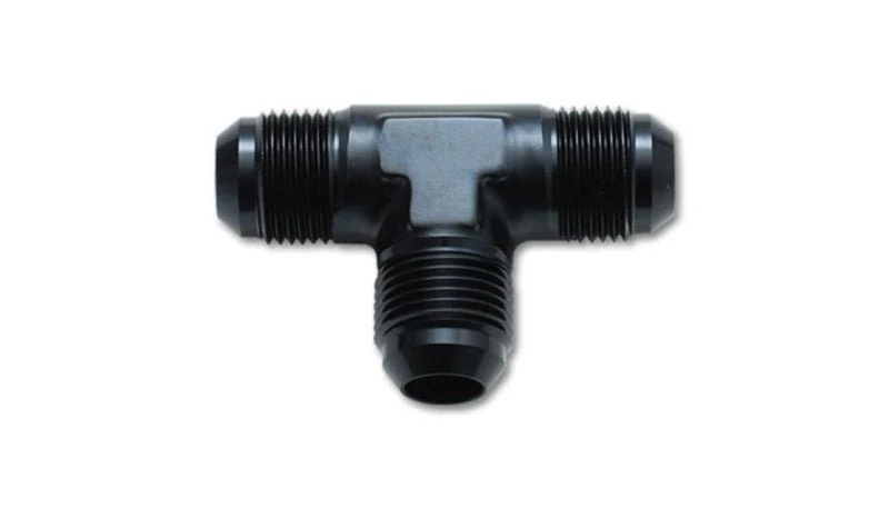 Vibrant -10AN Flare Tee Adapter Fitting - Aluminum - Image 2