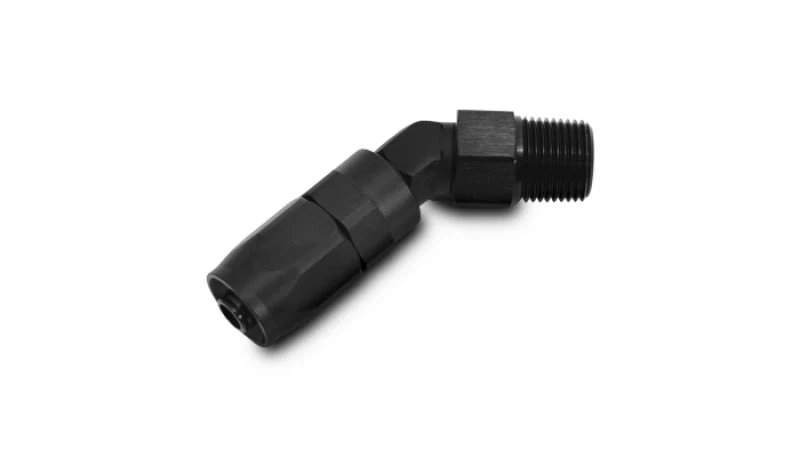 Vibrant -10AN Male NPT 45Degree Hose End Fitting - 1/2 NPT - Image 4