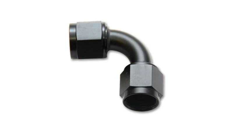 Vibrant -12AN Female 90 Degree Union Adapter (AN to AN) - Anodized Black Only - Image 2