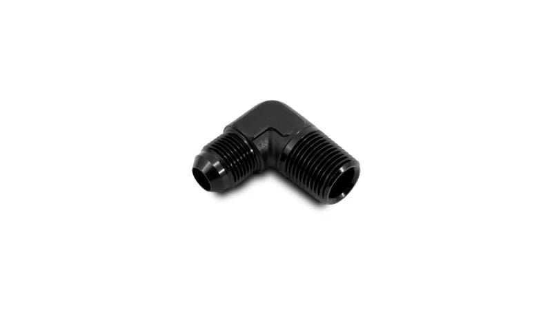 Vibrant -16AN to 1in NPT 90 Degree Elbow Adapter Fitting - Image 3