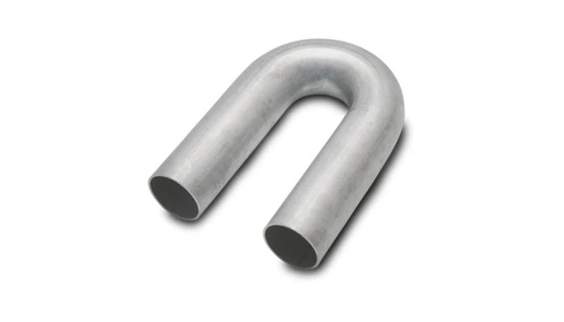 Vibrant 180 Degree Mandrel Bend 1.75in OD x 6in CLR 304 Stainless Steel Tubing - Image 2