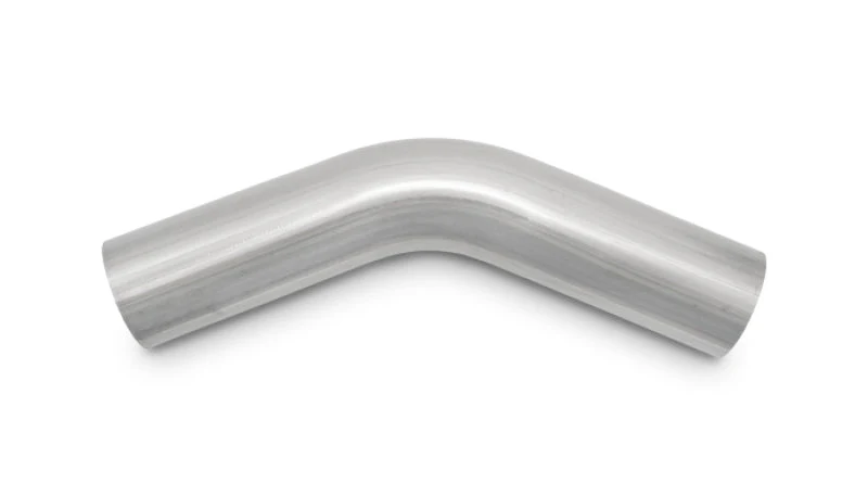 Vibrant 2.375in OD T304 SS 45 Deg Mandrel Bend 6in Leg Length - Image 2
