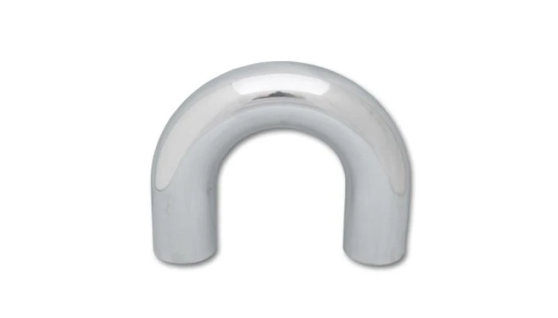 Vibrant 2.75in O.D. Universal Aluminum Tubing (180 degree Bend) - Polished - Image 2