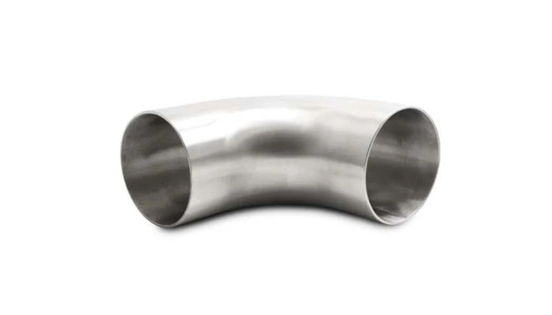 Vibrant 3.0in OD 4.33in Tangent Length T304 SS 90 Deg Mandrel Bend w/Extended Leg Length - Image 2