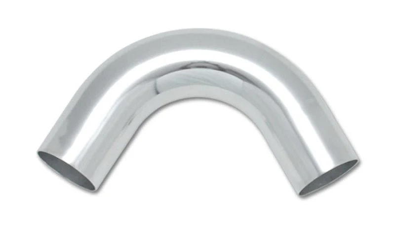 Vibrant 3in O.D. Universal Aluminum Tubing (120 degree Bend) - Polished - Image 2