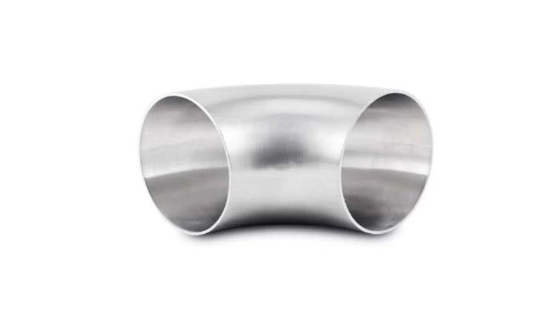 Vibrant 4.0in OD T304 SS 90 Deg Mandrel Bend Elbow (4.0in Centerline Radius) - Image 2