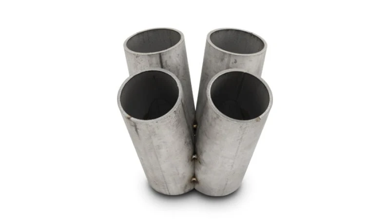 Vibrant 4 into 1 SS Turbo Mani Collector for GT28/30/35 in Flange 48mm Pipe OD 4.5in tall 58mm out - Image 2