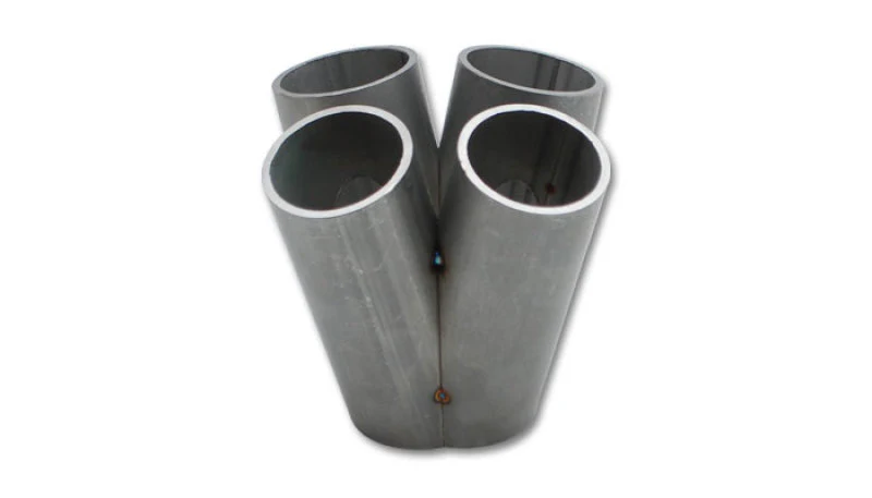 Vibrant 4 into 1 SS Turbo Mani Collector for GT28/30/35 in Flange 48mm Pipe OD 4.5in tall 58mm out - Image 3
