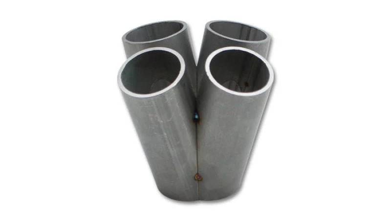 Vibrant 4 into 1 SS Turbo Manifold Merge Collector for T4 Divided Flange (48mm Pipe OD 4.5in tall) - Image 5