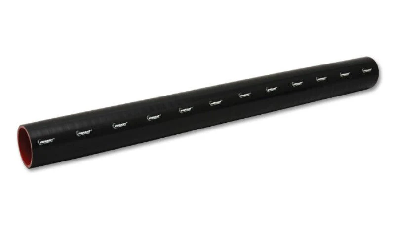 Vibrant 4 Ply Reinforced Silicone Straight Hose Coupling - 1.5in I.D. x 36in long (Black) - Image 2