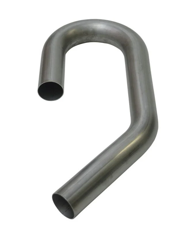 Vibrant 4in OD T304 SS 15 Deg Mandrel Bend 5in Leg Length (6in Centerline Radius) - Image 3