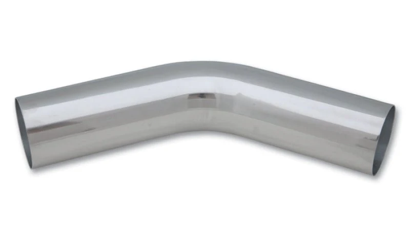 Vibrant .75in O.D. Universal Aluminum Tubing (45 Degree Bend) - Polished - Image 4