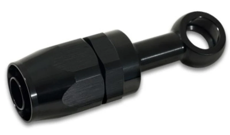 Vibrant -8AN Banjo Hose End Fitting for use with M18 Banjo Bolt - Aluminum Black - Image 4