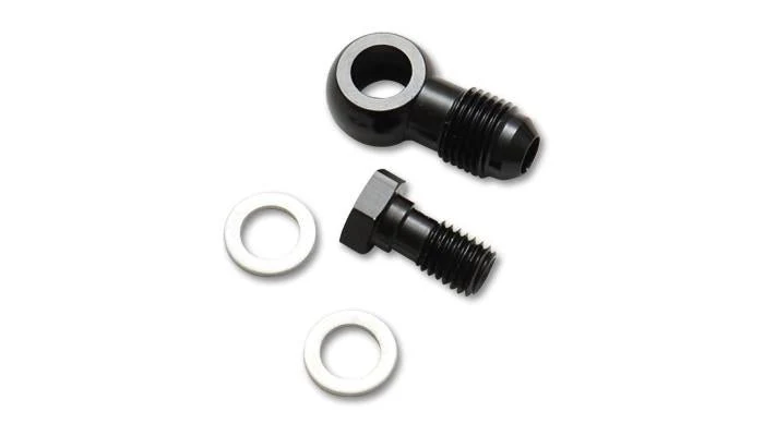 Vibrant -8AN Male Banjo Fitting 10mm x 1.5 Metric Aluminum + 2 Washers - Image 3