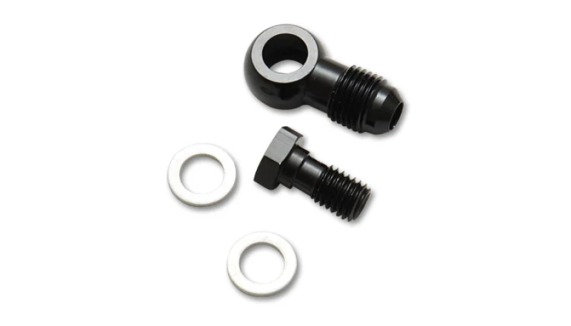 Vibrant -8AN Male Banjo Fitting 16mm x 1.5 Metric Aluminum + 2 Washers - Image 2