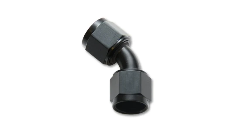 Vibrant -8AN X -8AN Female Flare Swivel 45 Deg Fitting ( AN To AN ) -Anodized Black Only - Image 2