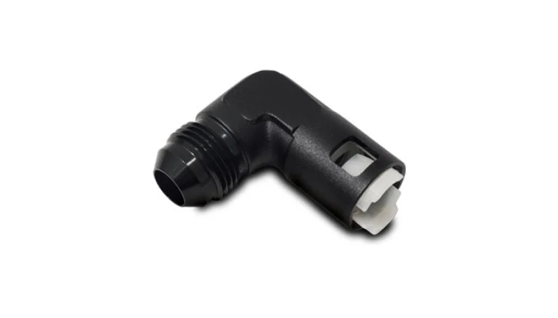 Vibrant 90 Degree Aluminum AN to Female Quick Connect -6AN - 0.3125in Hose Size - Image 2