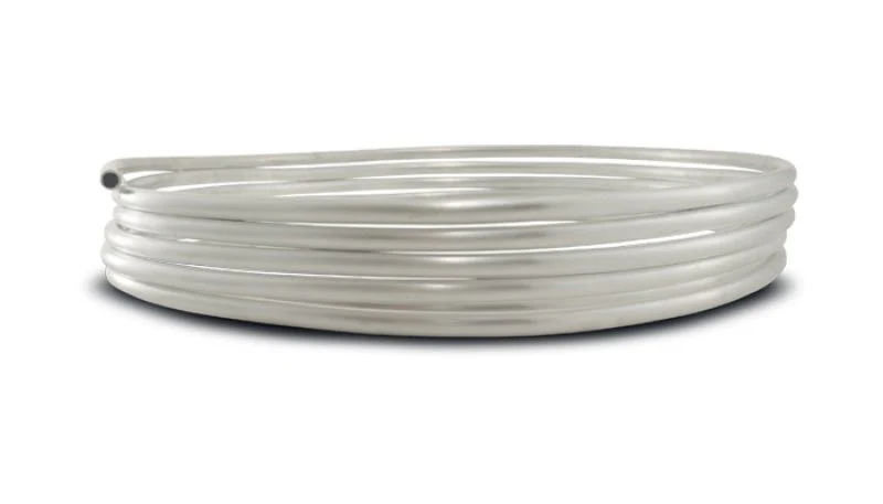 Vibrant Aluminum 5/8in OD Fuel Line - 25ft Spool