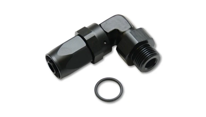 Vibrant Male -10AN 90 Degree Hose End Fitting - 7/8-14 Thread (10) - Image 2