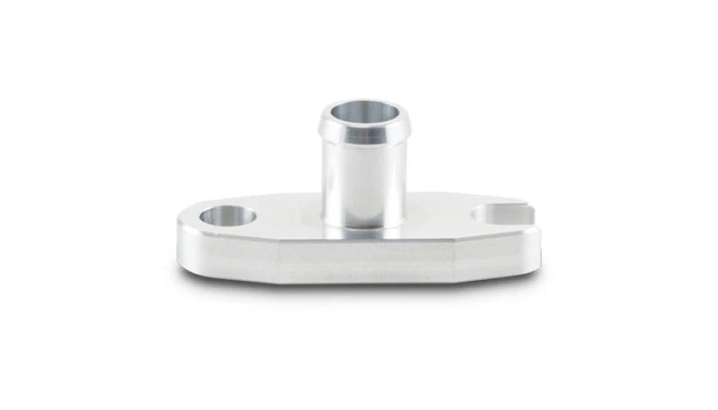 Vibrant Oil Drain Flange w/5/8in OD Male Neck (for T3/T4 & GT40-GT55 Turbos)