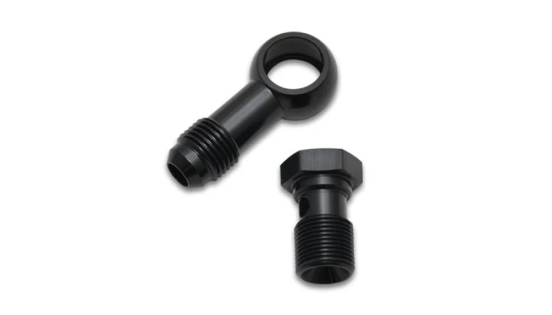 Vibrant Single Male Banjo Adapter Assembly -4AN Banjo 7/16-20 Aluminum Bolt - Image 2